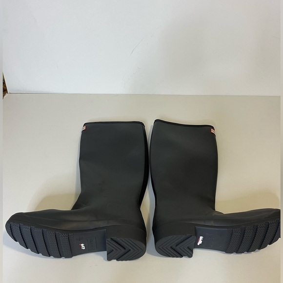 Hunter boots rain boots never worn only try on NWOT gray size 7 - Picture 2 of 2